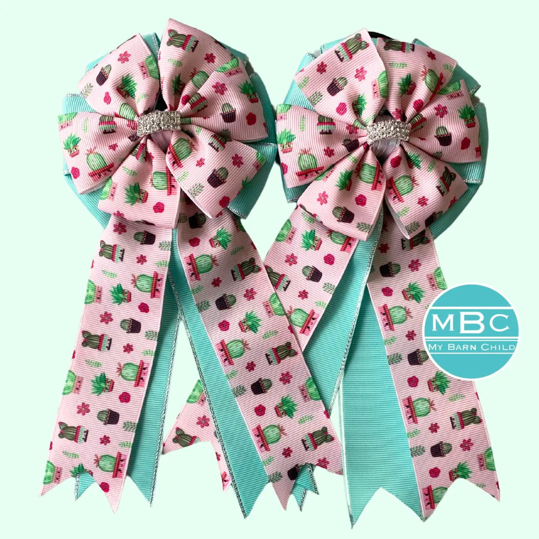 * Show Bows: Cactus - Tiffany