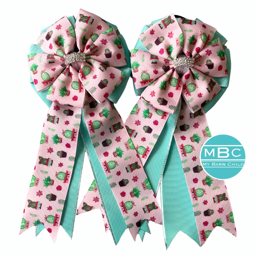 * Show Bows: Cactus - Tiffany