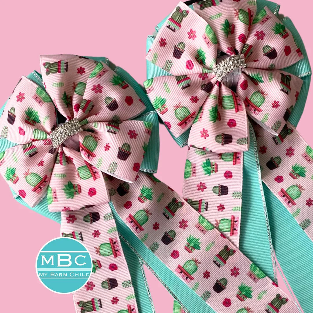 * Show Bows: Cactus - Tiffany