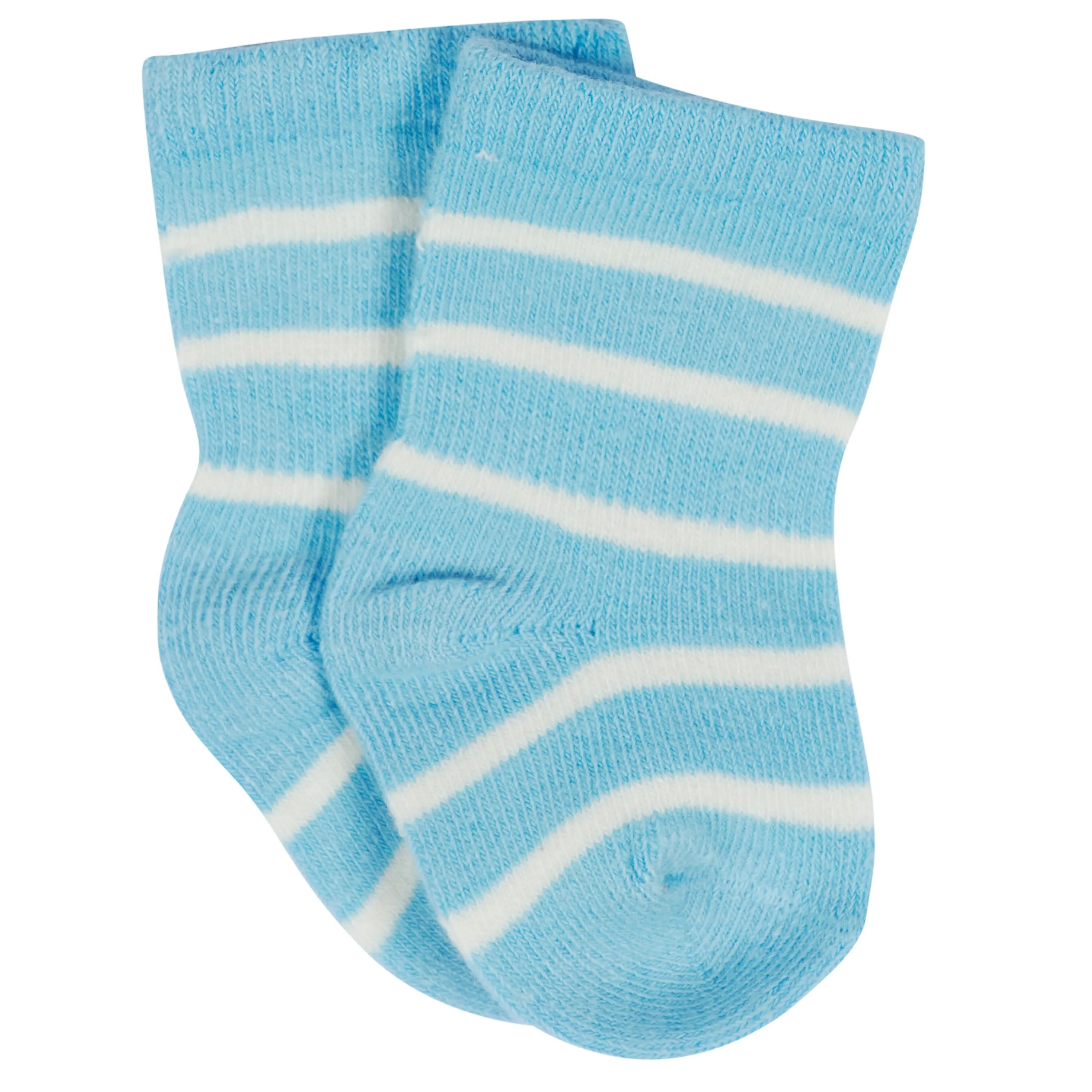 12-Pack Baby & Toddler Boys Unbearably Cute Jersey Crew Wiggle Proof® Socks