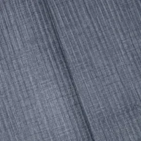 2 3/4 YD PC - Silver Gray Bonded Textured Stripe Woven Home Decorating Fabric