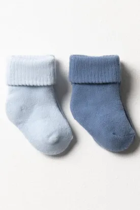 2 Pack Socks Blue