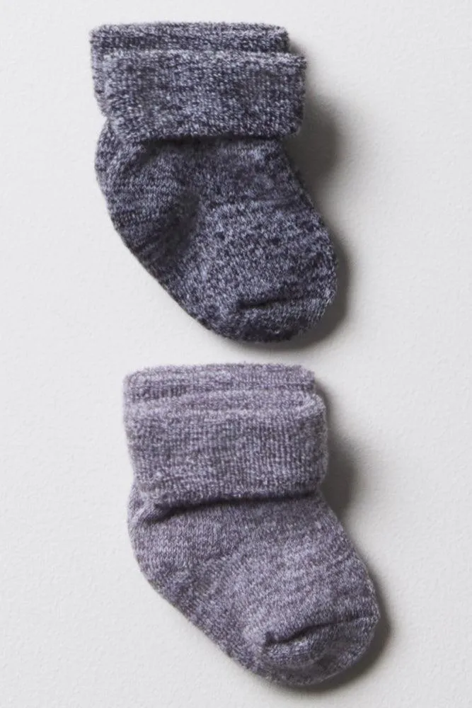 2 Pack Socks Dark Grey