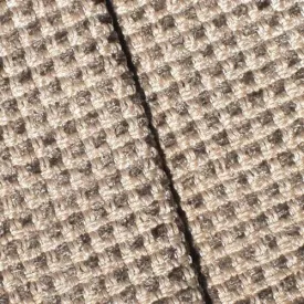 3 1/2 YD PC - Beige/Taupe/Gray Textured Dobby Decorating Fabric