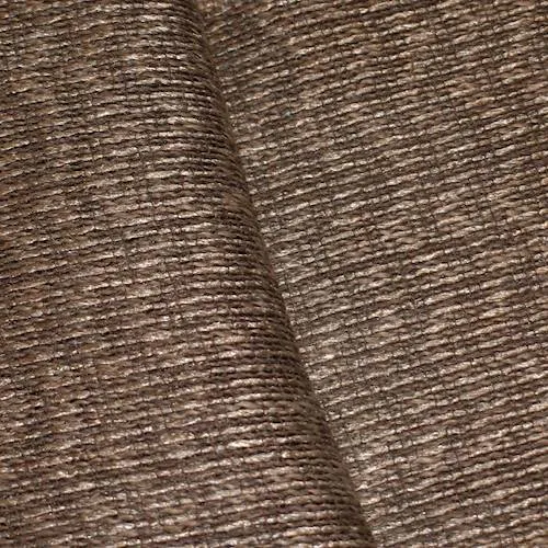 3 1/4 YD PC - Brown/Gray Semi-Opaque Textured Woven Drapery Fabric