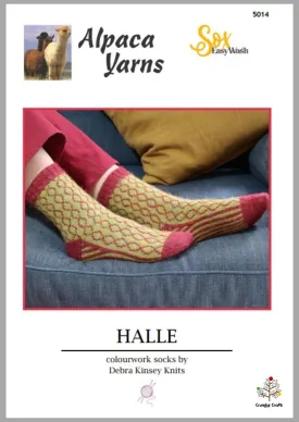 5014 Halle Colourwork Socks (e-pattern)