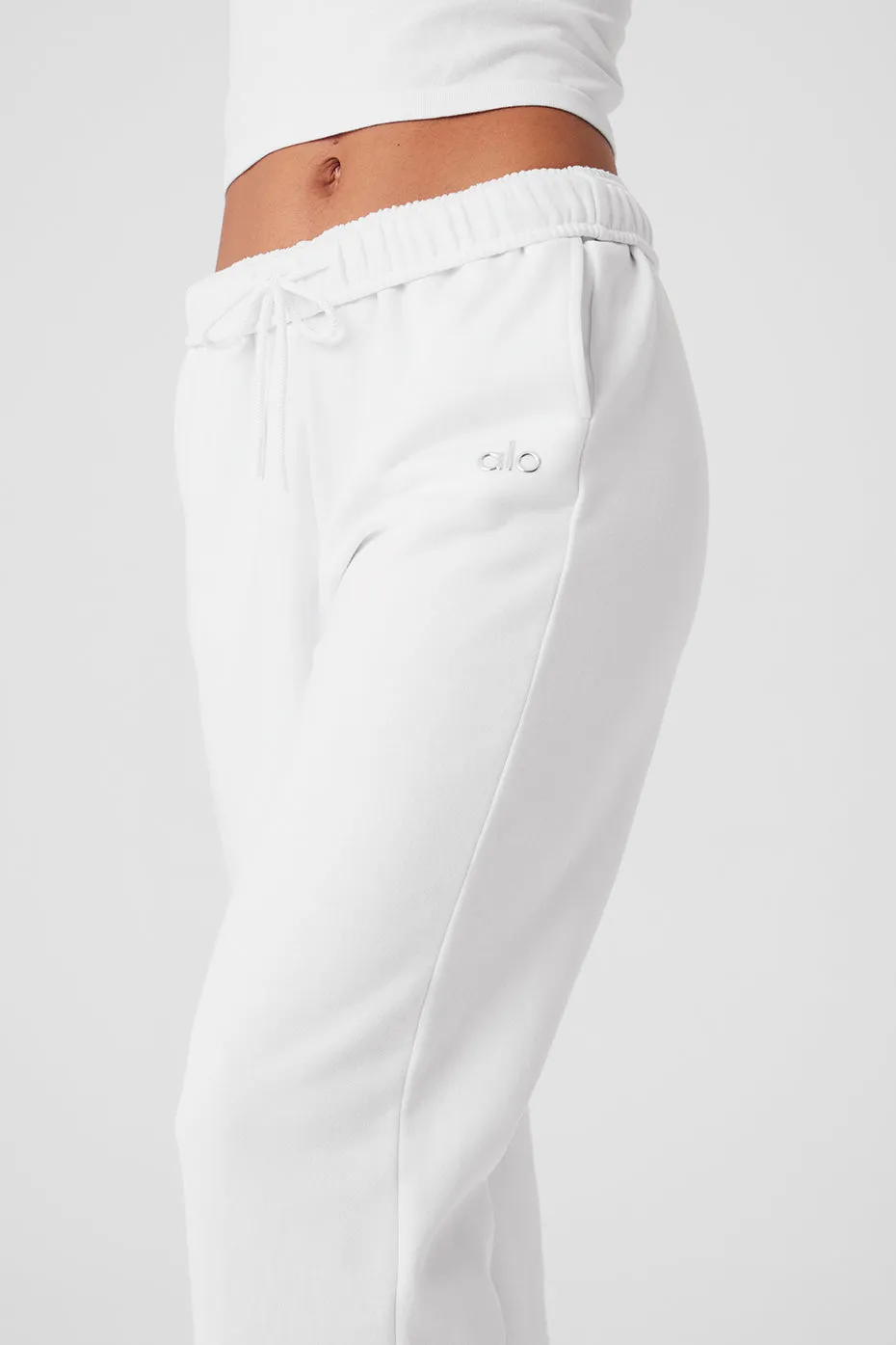 Accolade Sweatpant - White