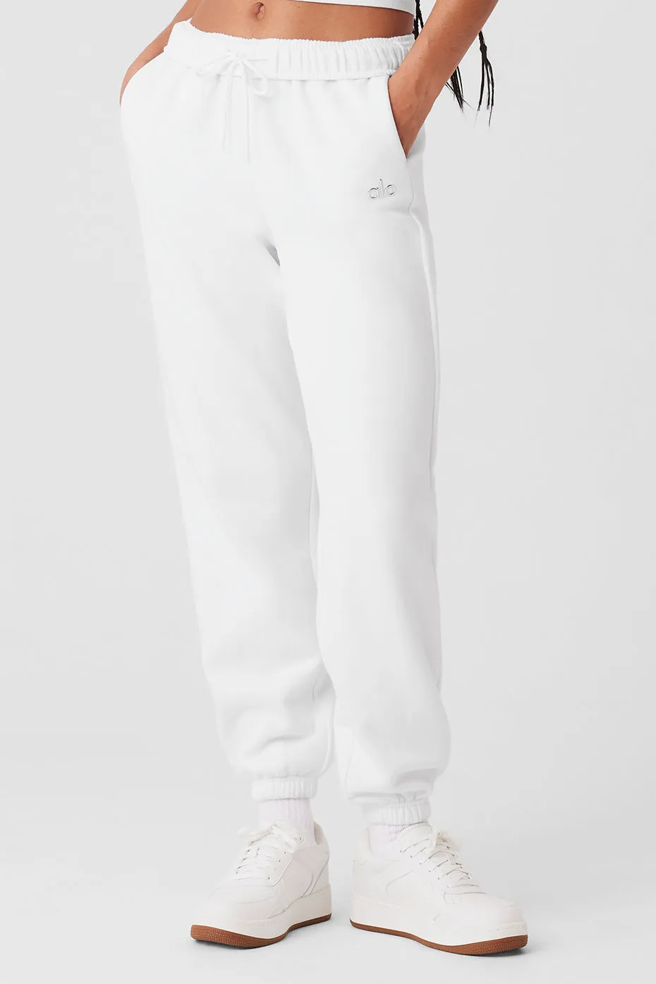 Accolade Sweatpant - White