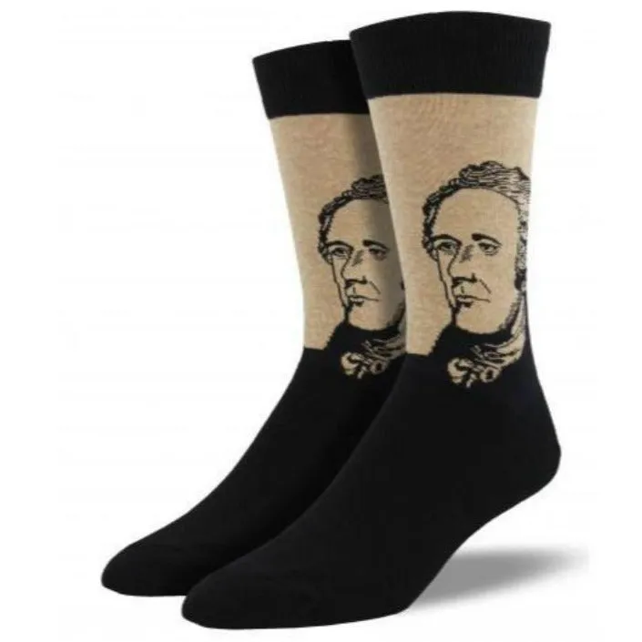 Alexander Hamilton Socks Men's Crew Sock