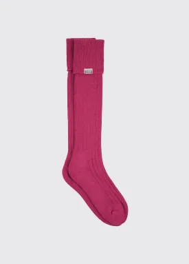 Alpaca Socks - Pink