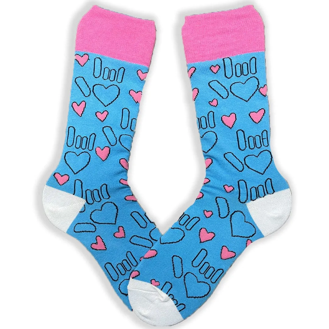 American Sign Language I Love You Sock