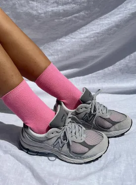 Ames Socks Pink