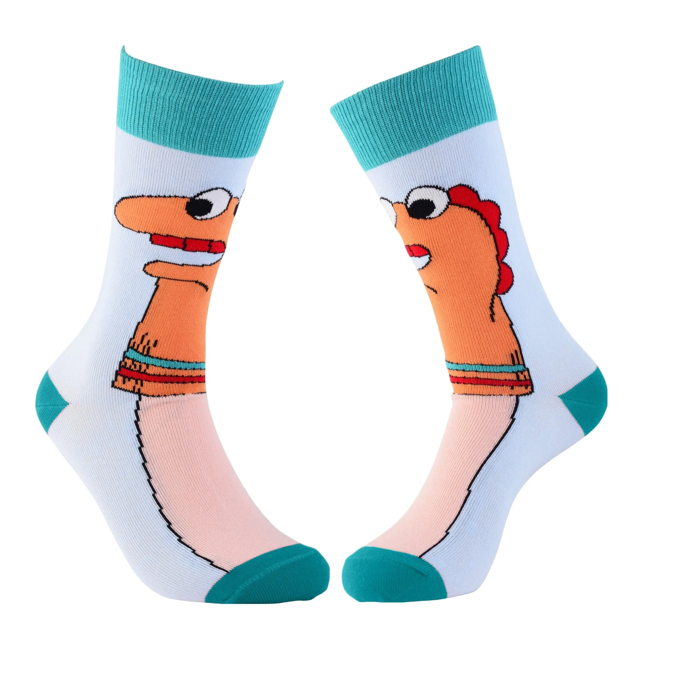 Amusing Sock Puppet Socks from the Sock Panda (Adult Small -  Shoe Sizes 2-5)