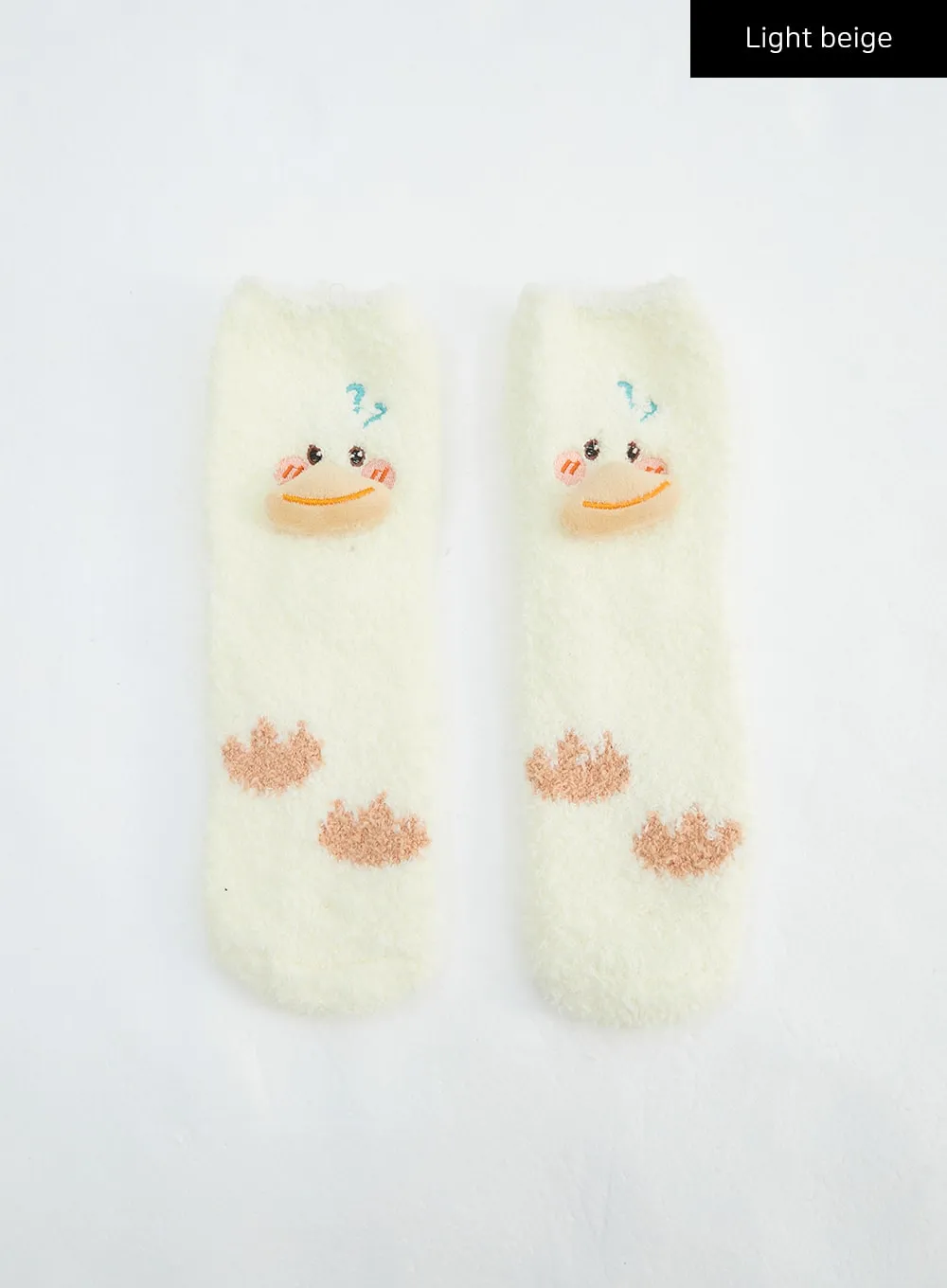 Animal Printed Plush Socks IN316