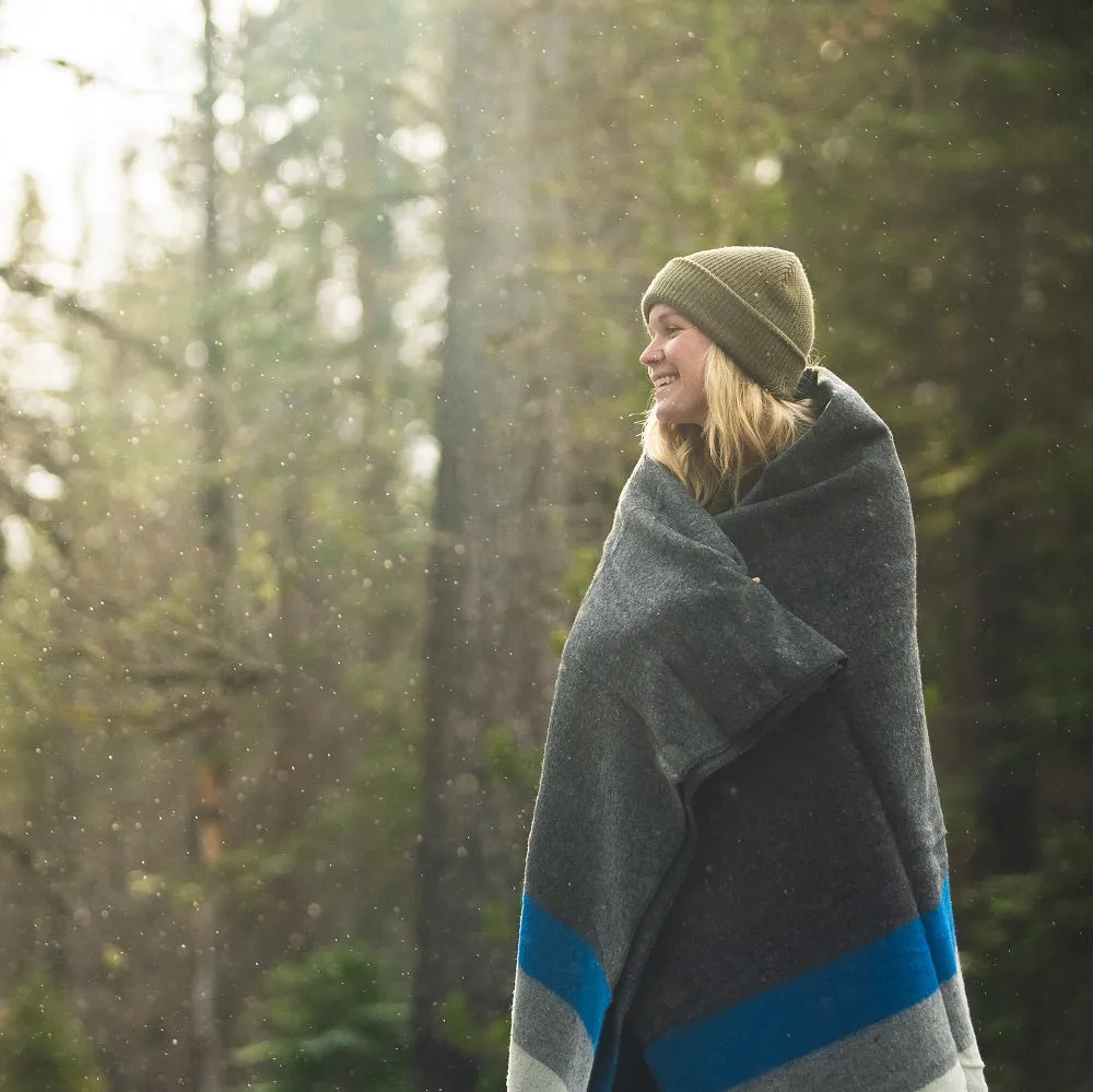 Arcturus Rainier Wool Blanket - Lake Washington