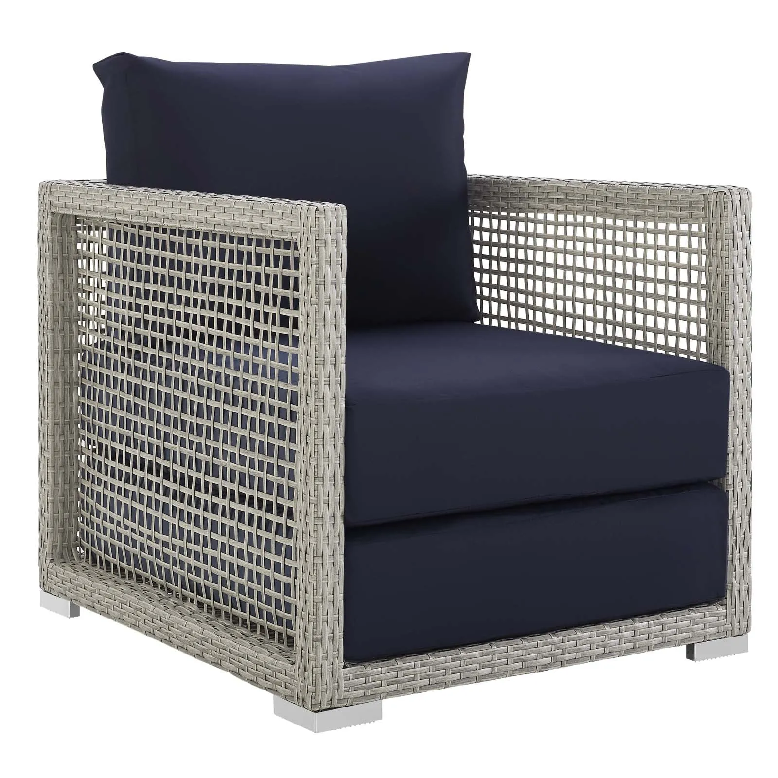 Aura 6 Piece Outdoor Patio Wicker Rattan Set by Modway