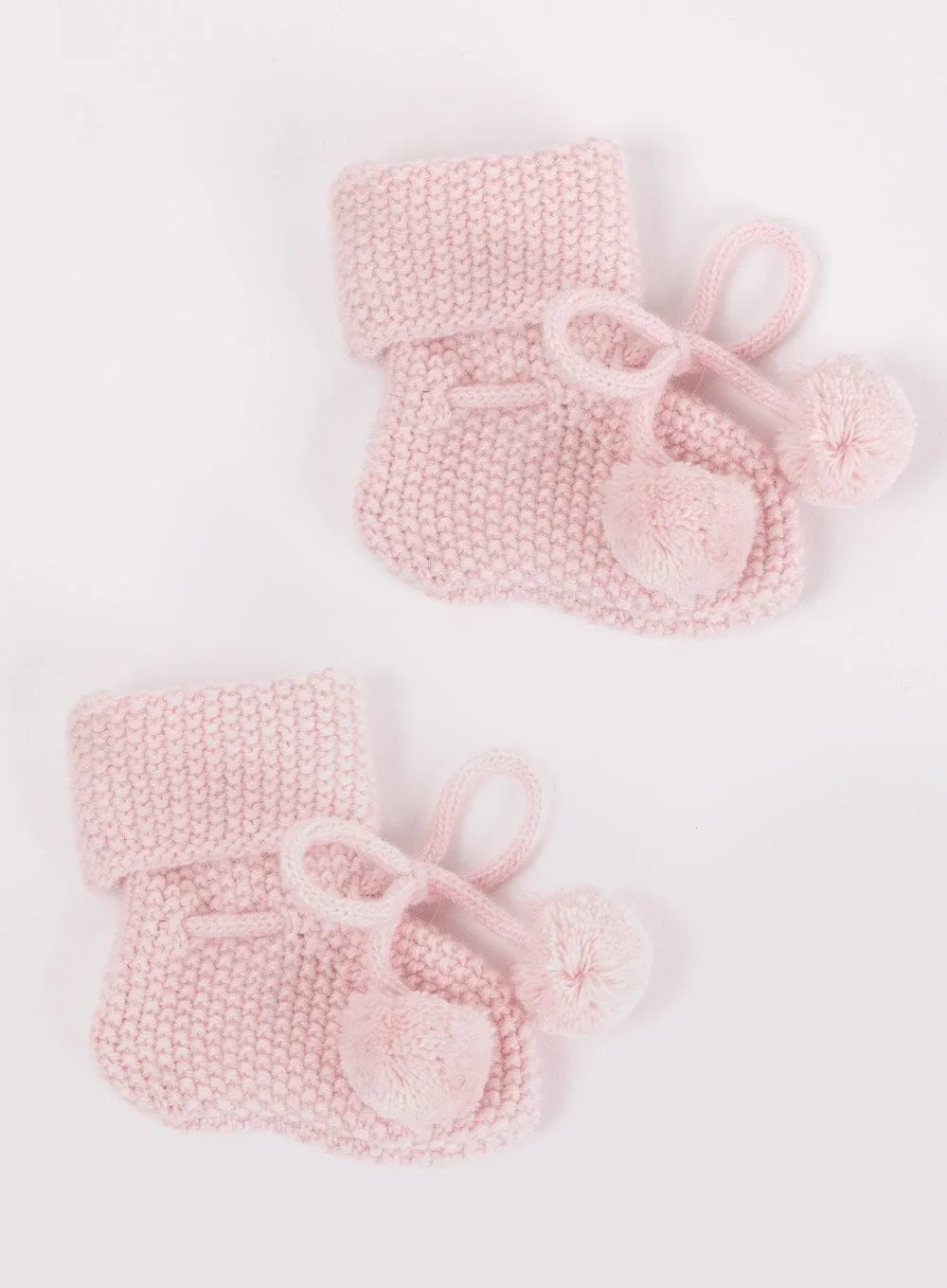 Baby Booties in Pink