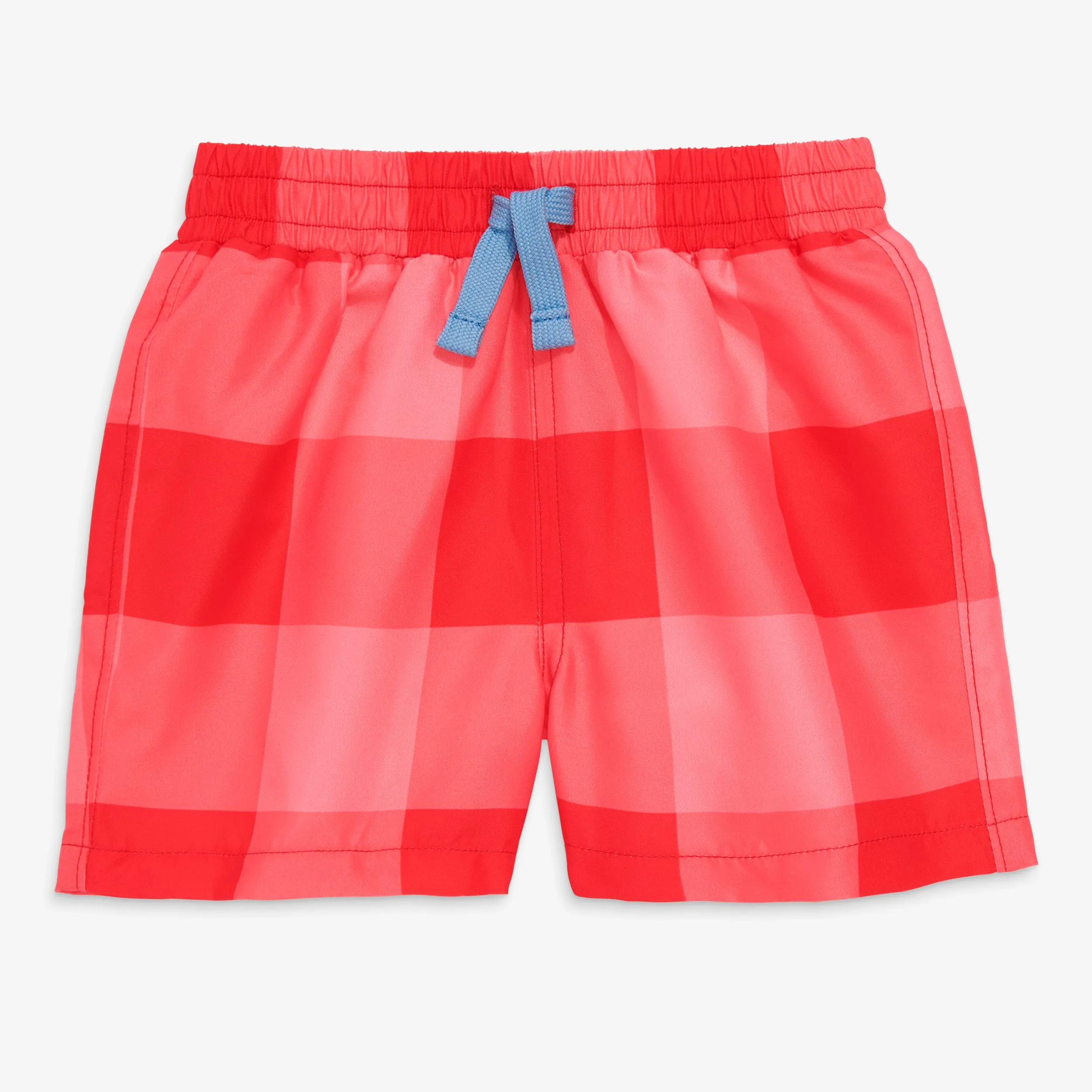 Baby swim trunk in gingham