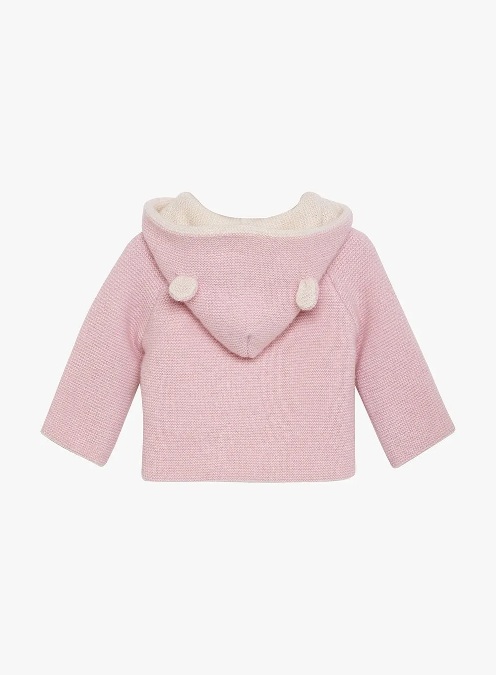 Baby Teddy Coat in Pale Pink