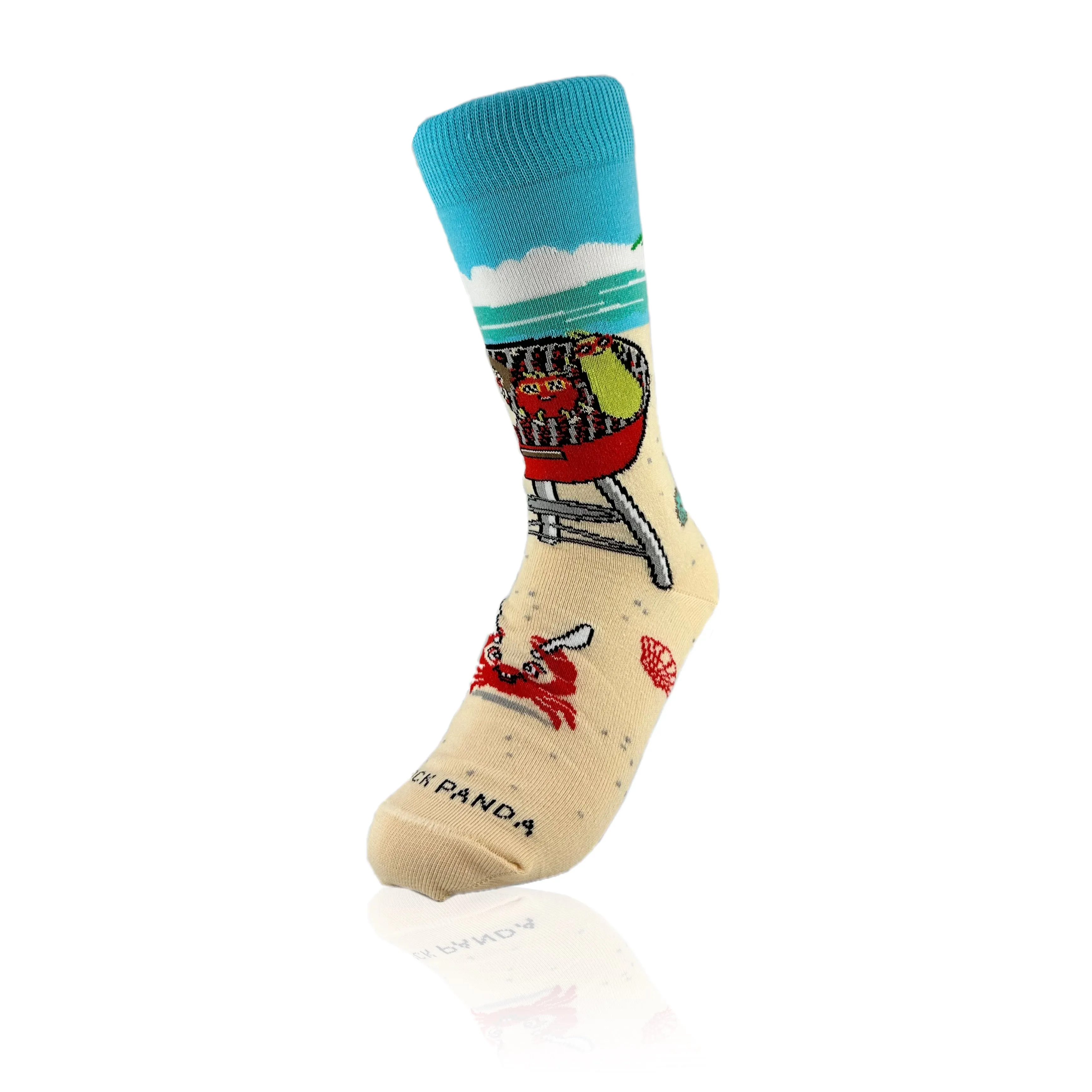 Barbeque Socks from the Sock Panda (Adult Small - Shoe Sizes 2-5)