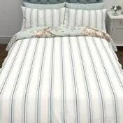 Belvedere Printed Duck Egg Duvet Cover