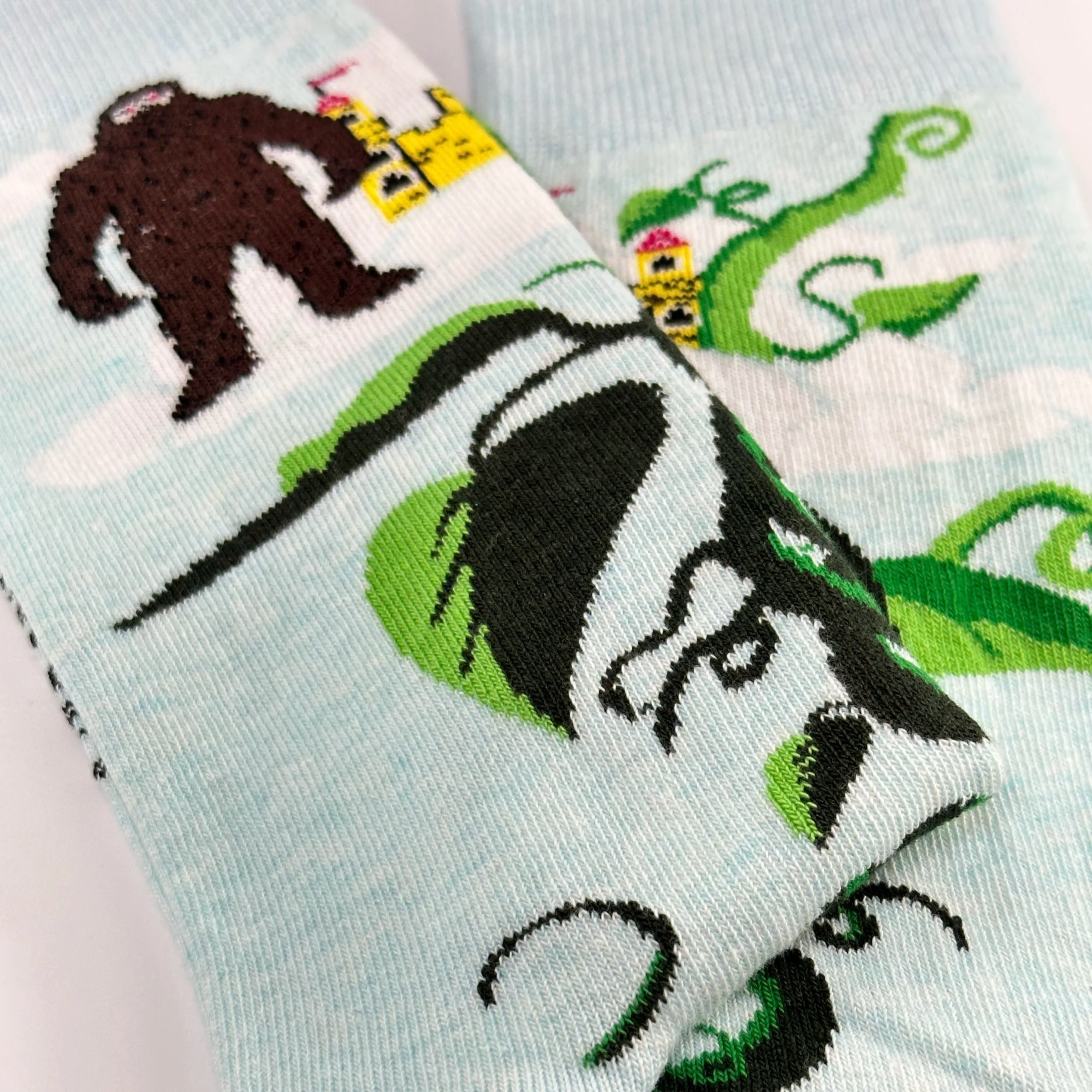 Bigfoot and the Beanstalk Socks