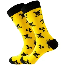 Biohazard Socks from the Sock Panda (Adult Large - Men's Shoe Sizes 8-12)