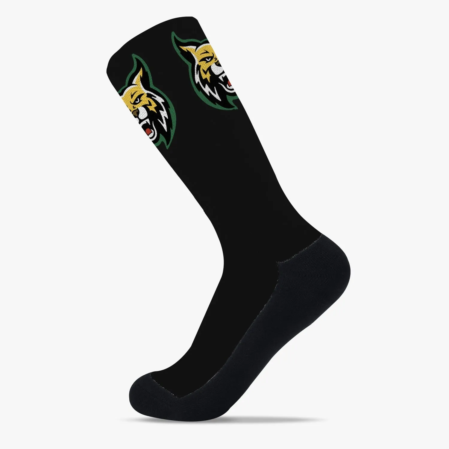 Bishop Black Reinforced Sports Socks