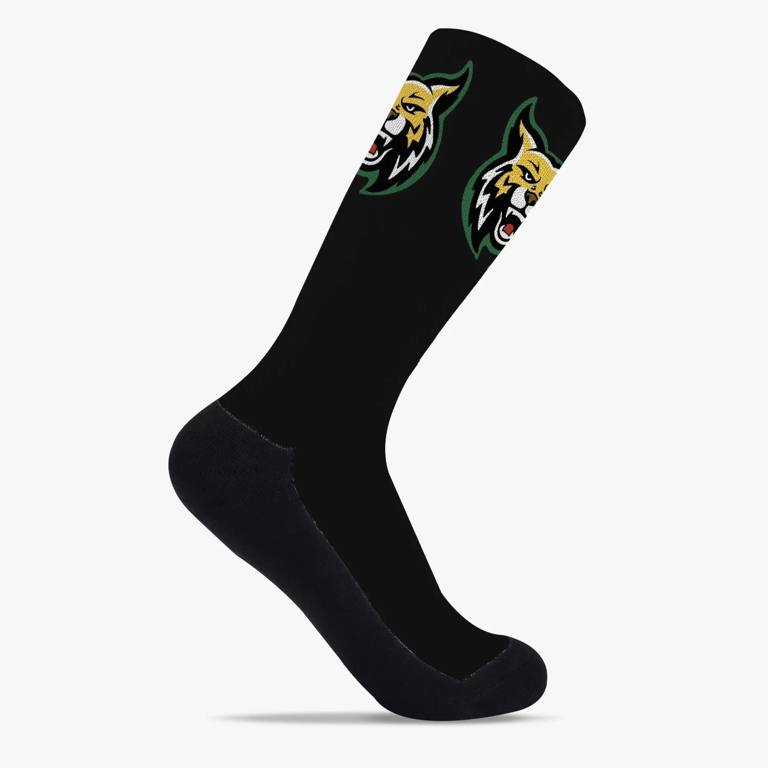 Bishop Black Reinforced Sports Socks