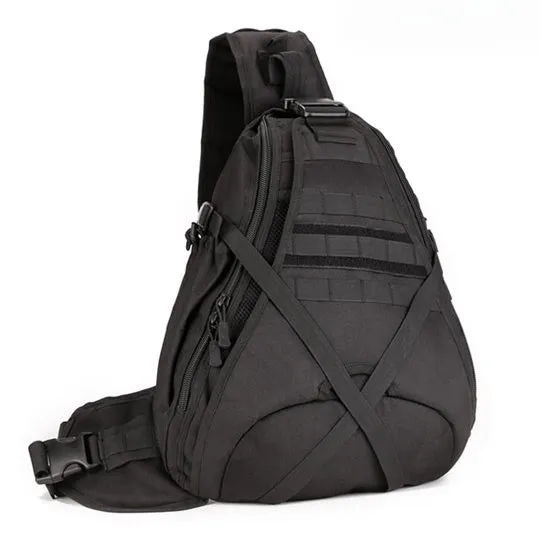 Black Tactical Sling Bag For Men Nylon Military Backpack Desert Digital Tactical Backpack For Men