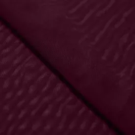 Burgundy Power Mesh Nylon Spandex Fabric