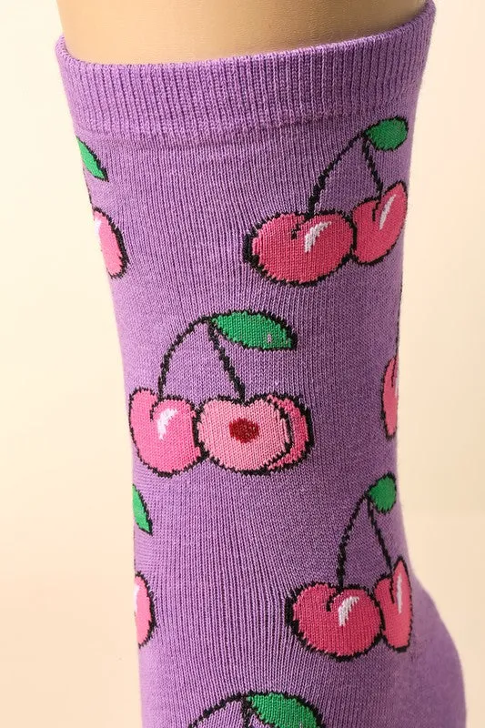 Cherry Sock