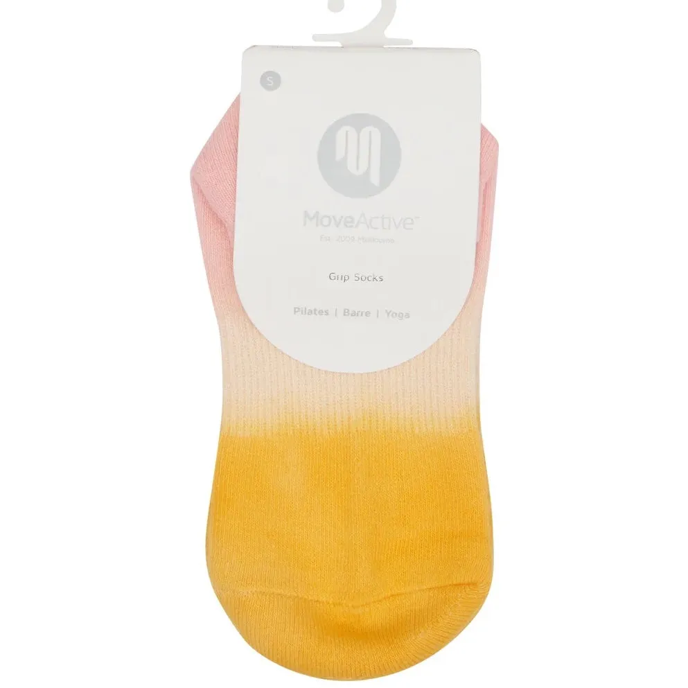 Classic Low Rise Grip Socks - Ombre Tie-Dye (Barre / Pilates)