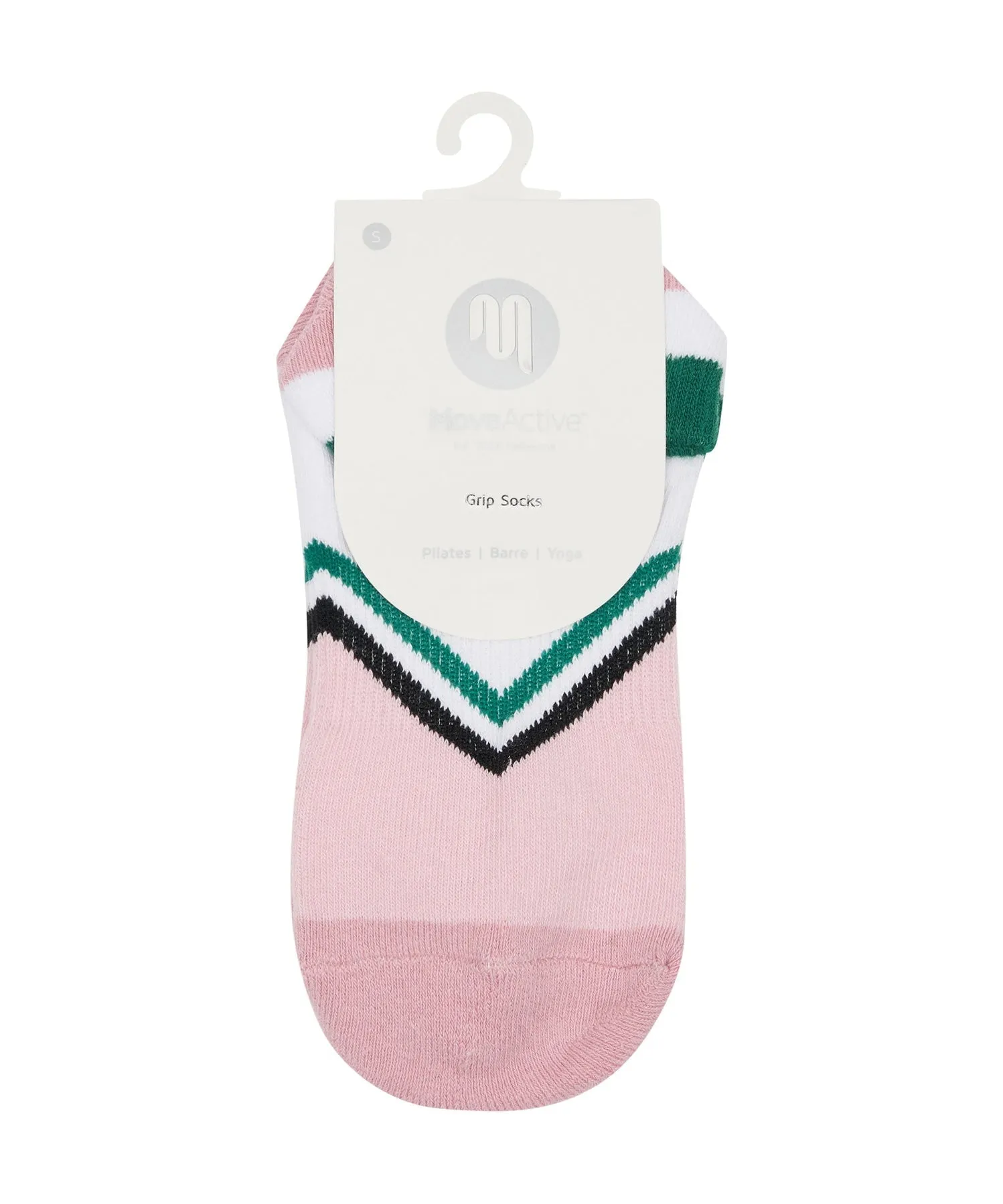 Classic Low Rise Grip Socks - Preppy Volley Love (Barre / Pilates)