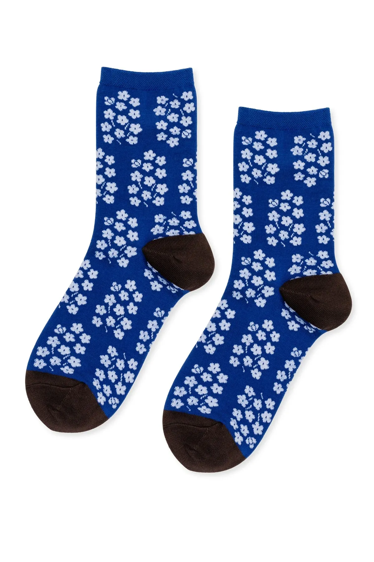 Cluster Crew Socks - cobalt