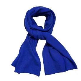 Cobalt Blue Cashmere Scarf