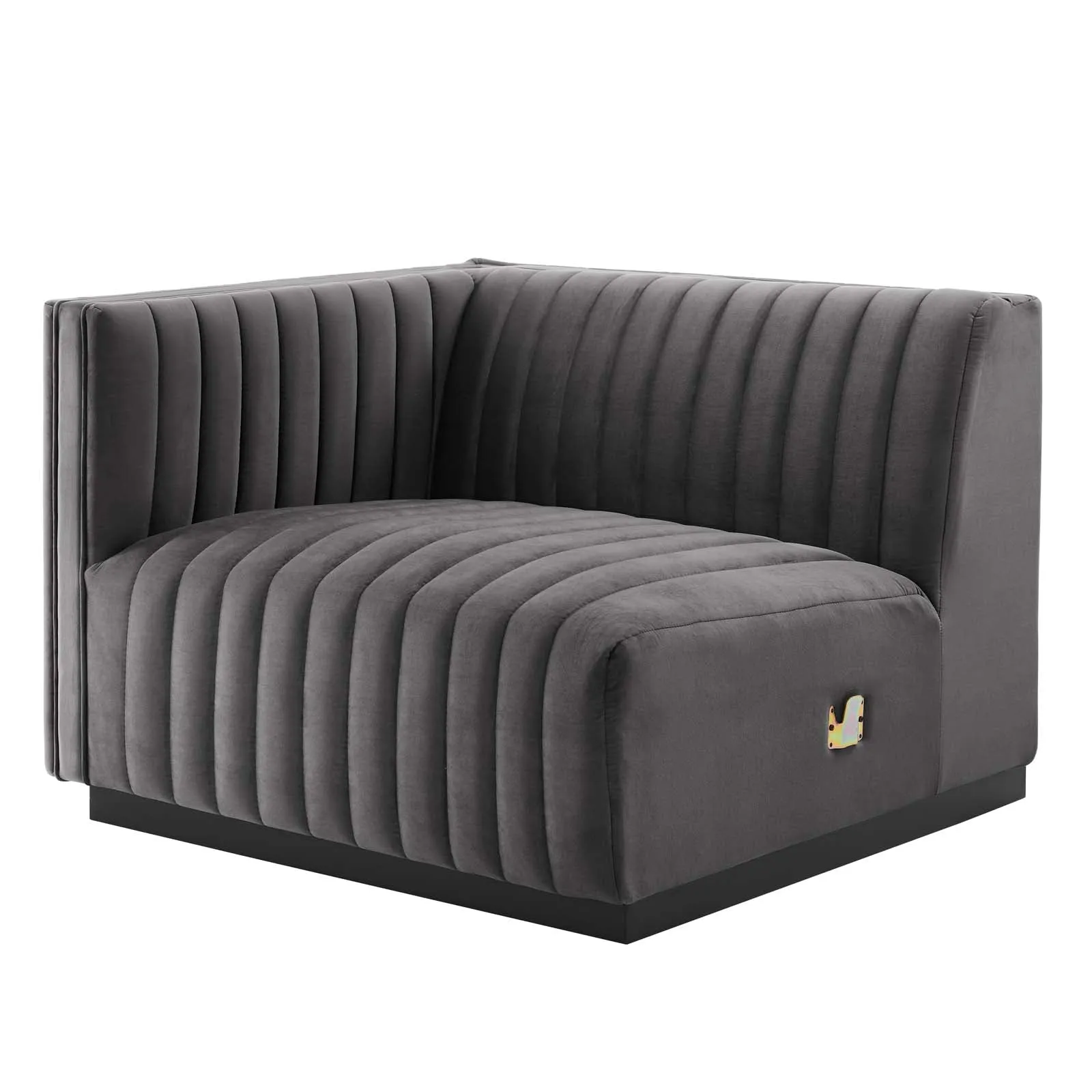 Conjure Channel Tufted Performance Velvet 4-Piece Sofa by Modway