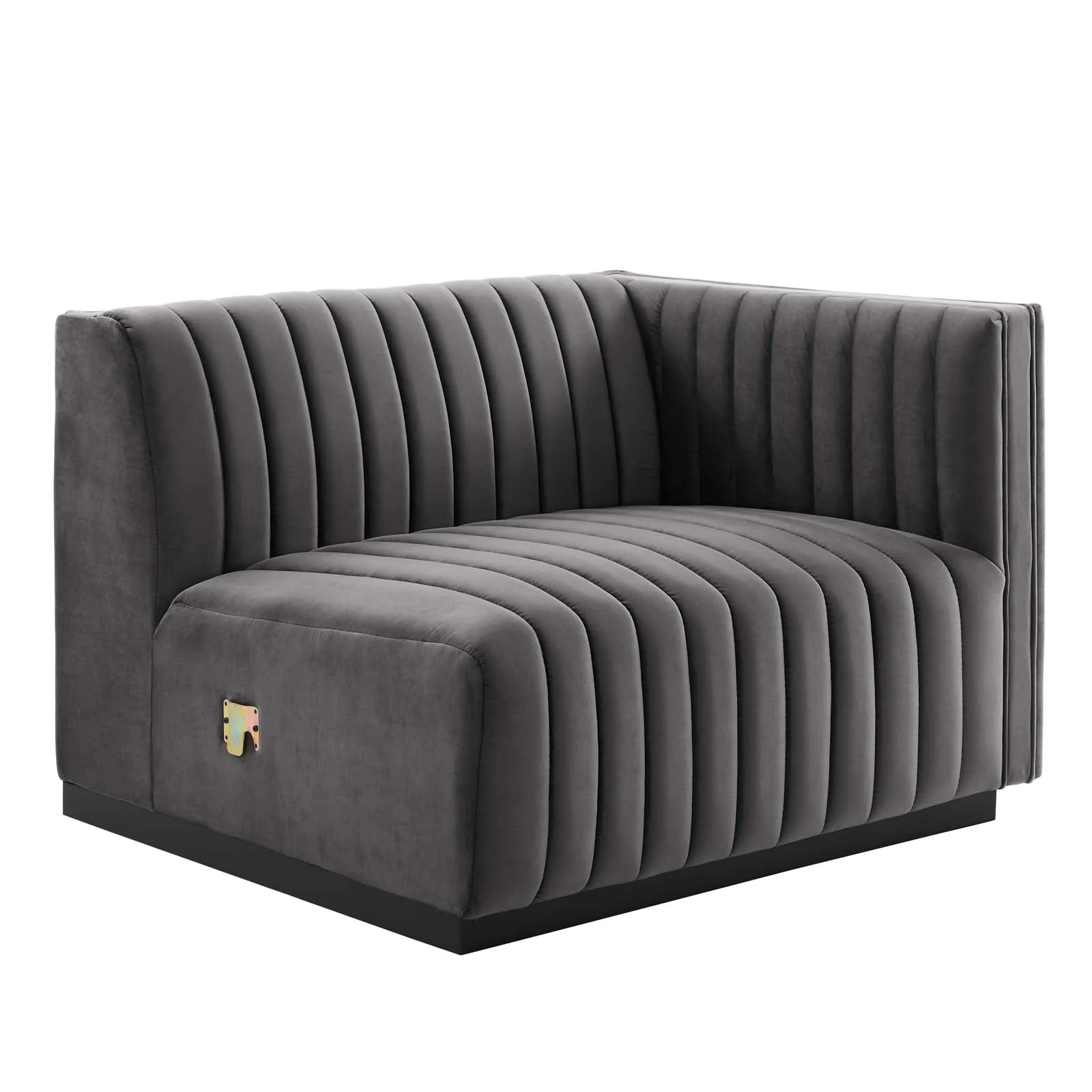 Conjure Channel Tufted Performance Velvet 4-Piece Sofa by Modway