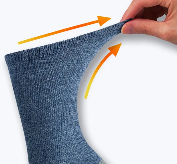 Copper Non-Binding Cushion Relaxed Fit Socks