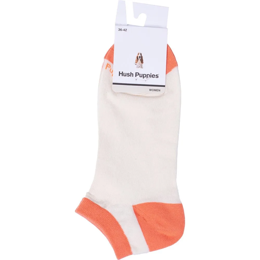 Cream Colour Block Socks