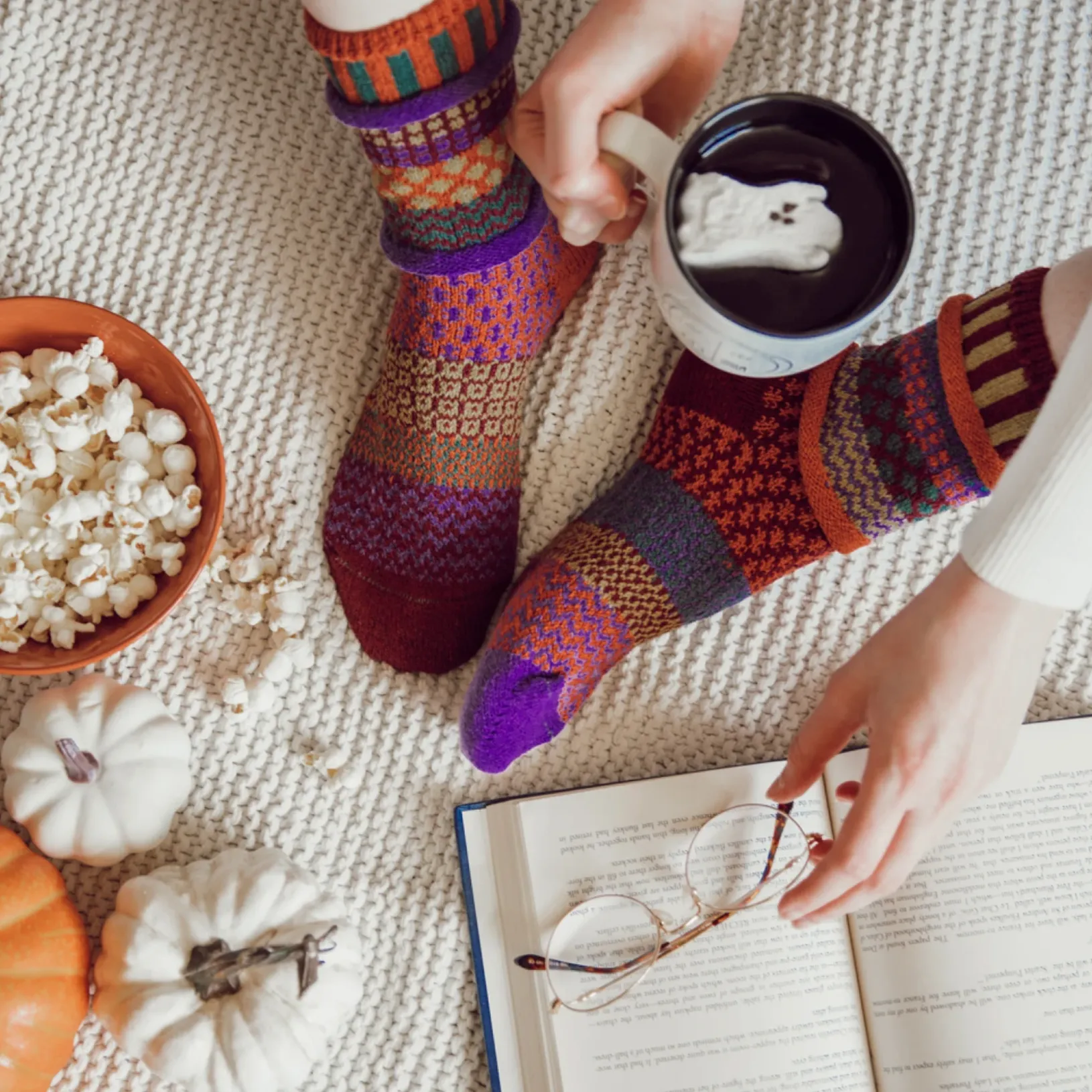 Crew Socks - Fall Foliage