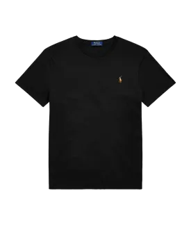 Custom Slim Fit Soft Cotton T-shirt - Black