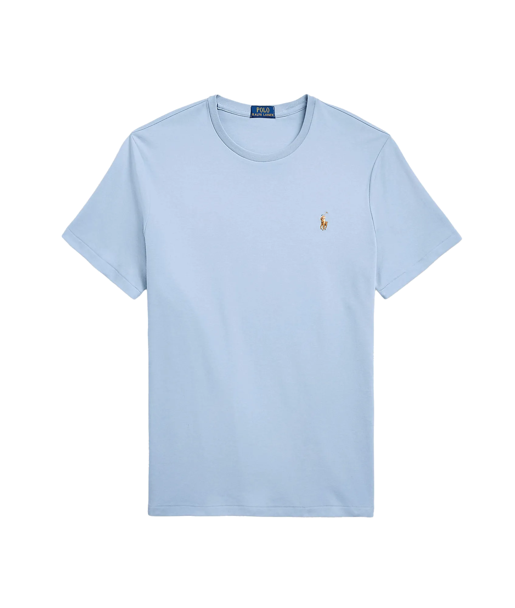 Custom Slim Fit Soft Cotton T-shirt - Blue