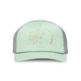 Dandelion Foam Trucker Hat - Mint/Light Gray