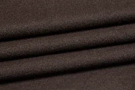 Dark Brown Italian Wool Coating