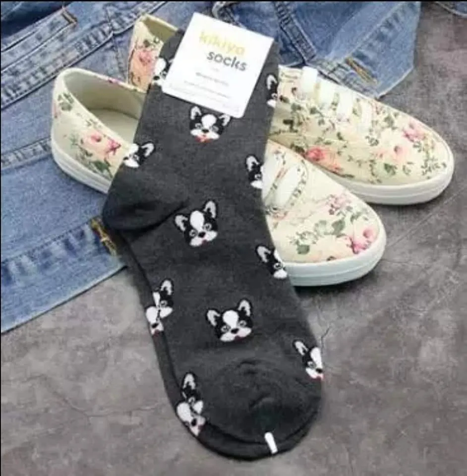 Dog Breed Crew Socks