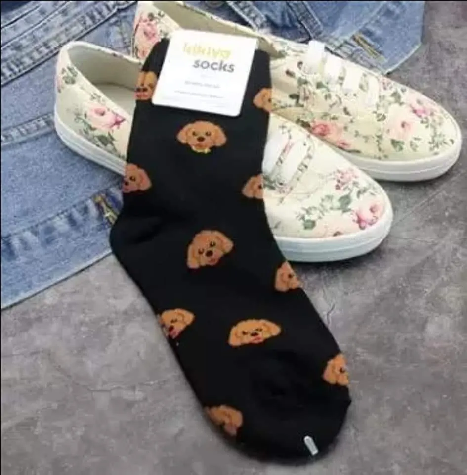 Dog Breed Crew Socks