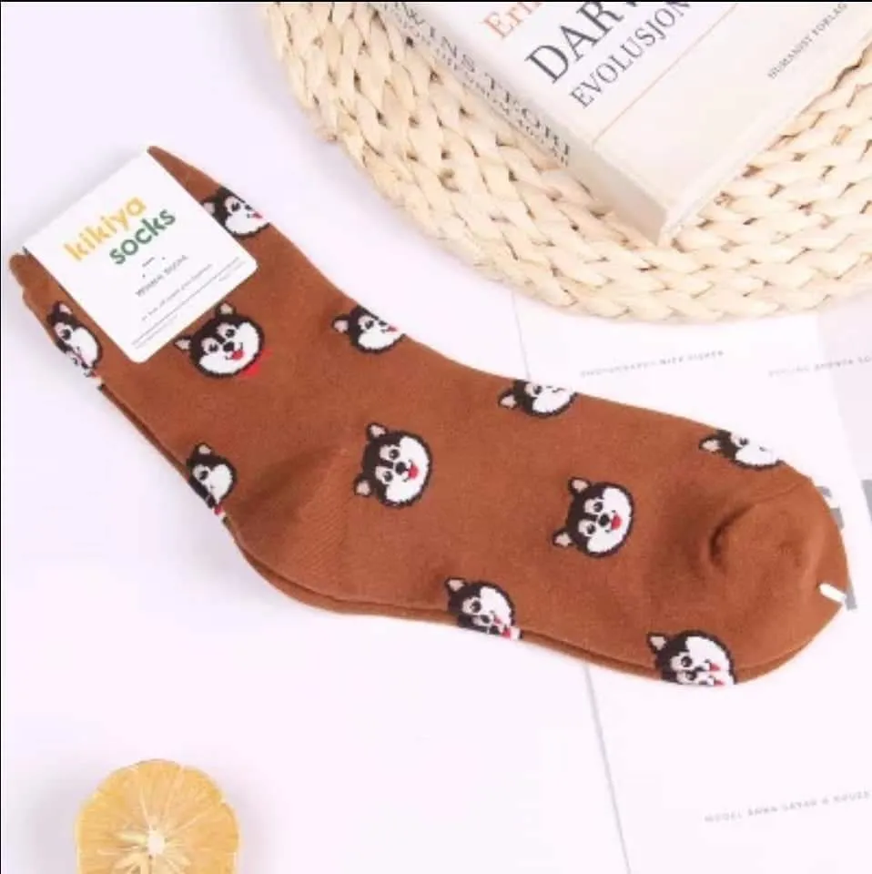 Dog Breed Crew Socks