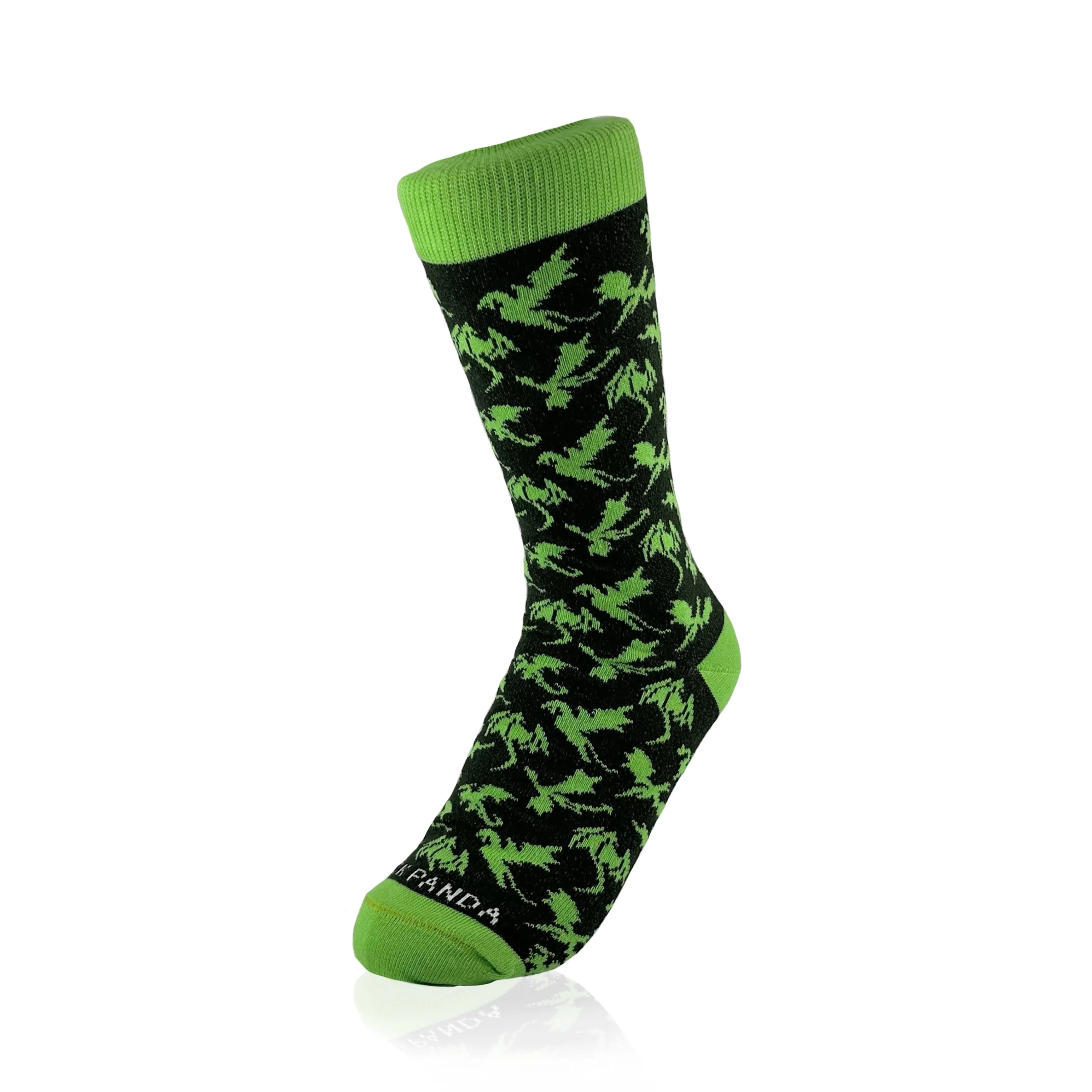 Dragon Pattern from the Sock Panda (Adult Small -  Shoe Sizes 2-5)