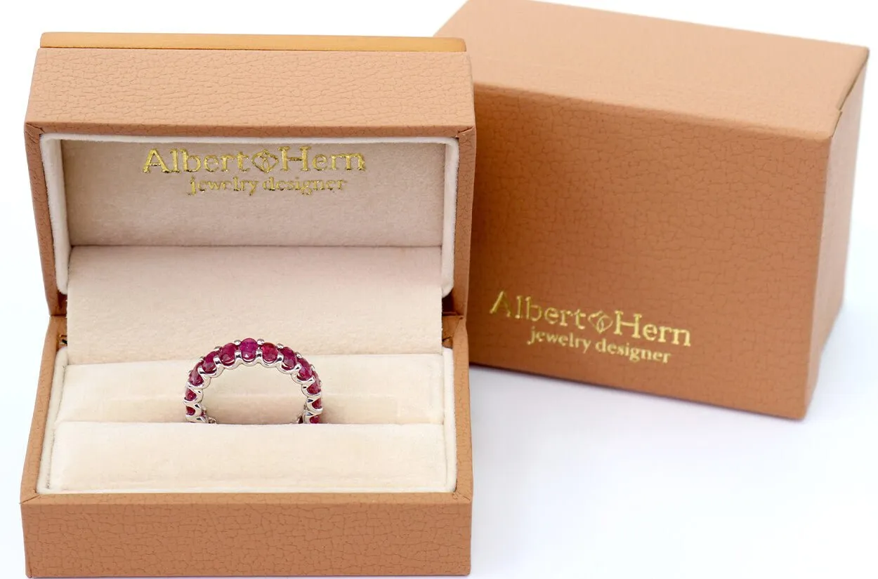 Eternity Ring Rubies & Gold